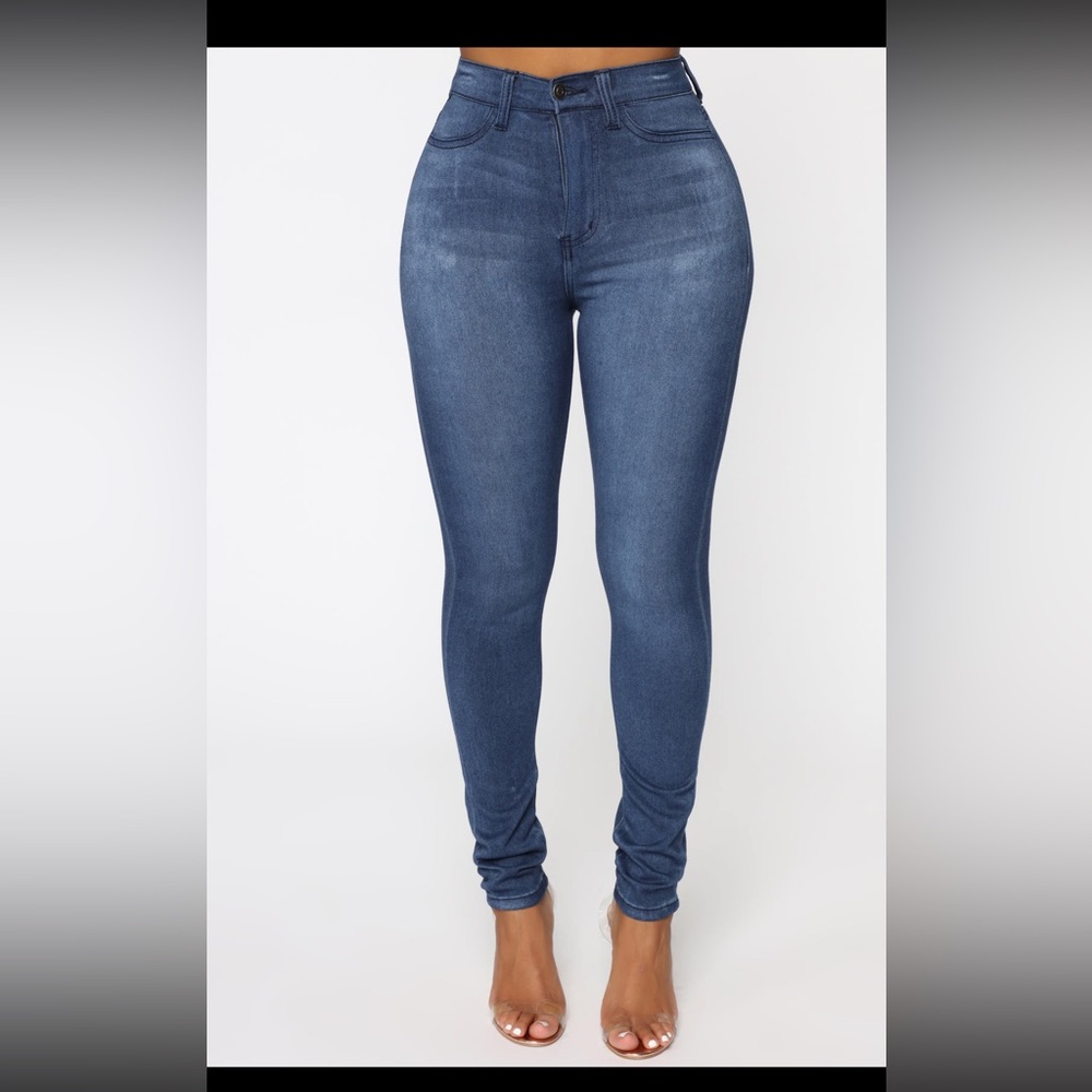 Fashion nova Eva super soft curvy skinny jeans